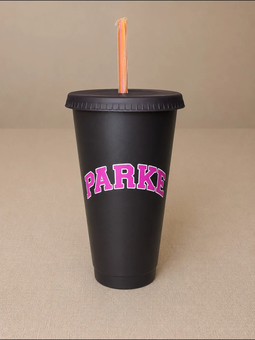 Dunkin x PARKE Limited Edition Black Reusable Tumbler Cup | First 25 Giveaway |